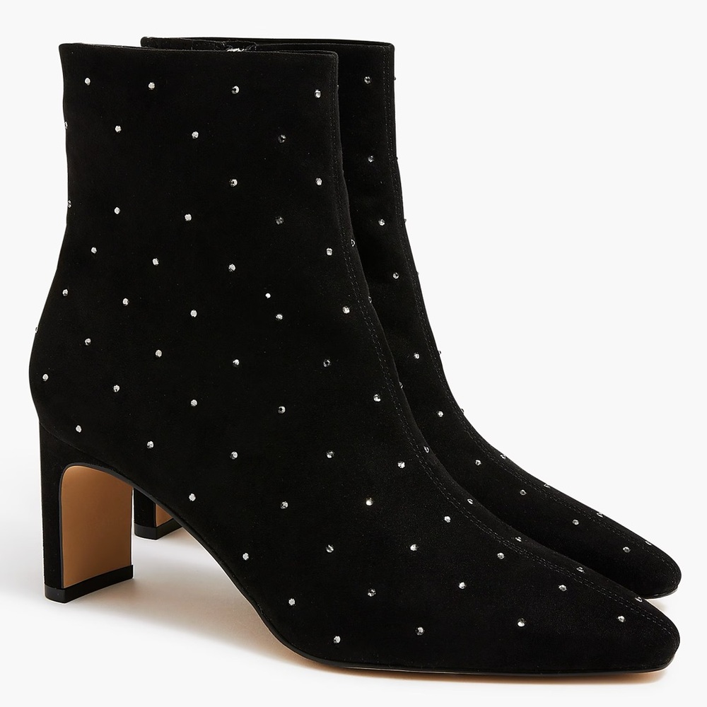 J.CREW Rhinestone Boots